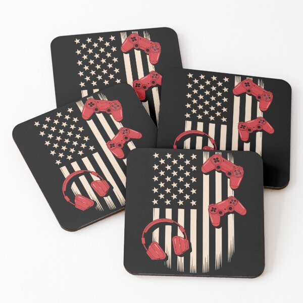 Item preview, US Flag Gamer 4th Of July Patriotic designed and sold by WalshDrawnLaugh.