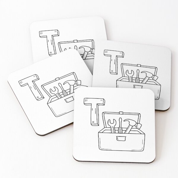 Item preview, An illustration of letter T stands for Toolbox designed and sold by rasagamastore.