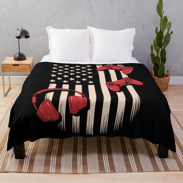 Item preview, US Flag Gamer 4th Of July Patriotic designed and sold by WalshDrawnLaugh.