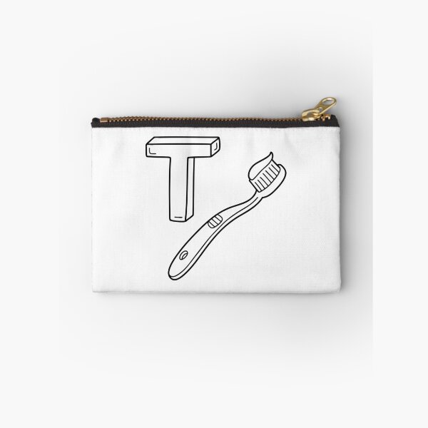 Item preview, An illustration of letter T stands for Toothbrush designed and sold by rasagamastore.
