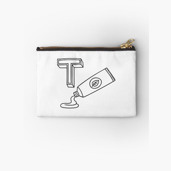Item preview, An illustration of letter T stands for Toothpaste designed and sold by rasagamastore.