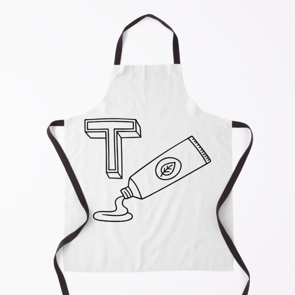 Item preview, An illustration of letter T stands for Toothpaste designed and sold by rasagamastore.