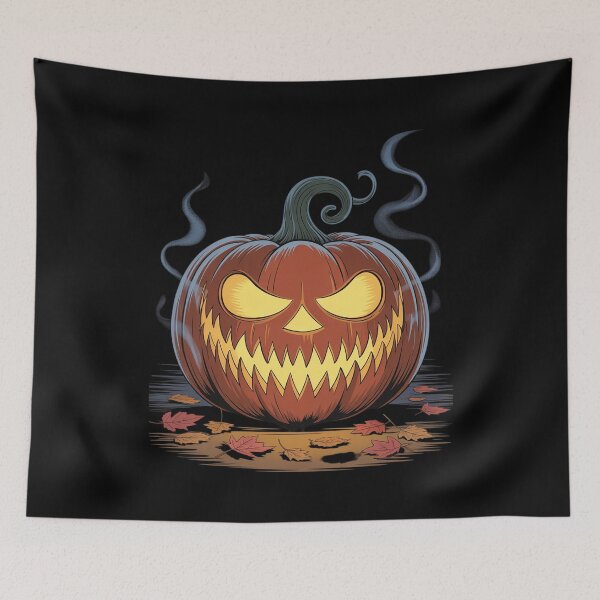 Item preview, Scary Pumpkin Costume Angry Halloween Pumpkin  designed and sold by THagBlue.