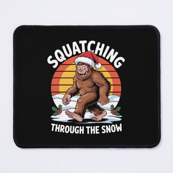 Item preview, Christmas Bigfoot Xmas Sasquatch designed and sold by WalshDrawnLaugh.