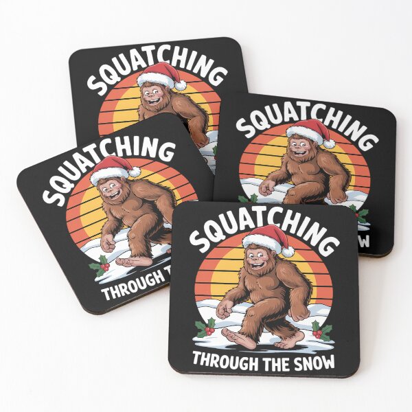 Item preview, Christmas Bigfoot Xmas Sasquatch designed and sold by WalshDrawnLaugh.
