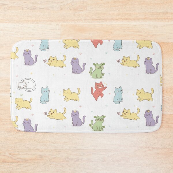 Item preview, Whimsical Rainbow Cats designed and sold by Elyshia-RandomCuties.