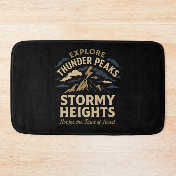 Item preview, Brave the Storms at Thunder Peaks designed and sold by EdvvinStudios.
