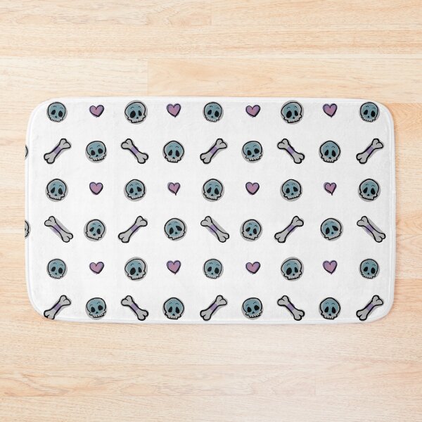 Item preview, Cute Skulls Pattern designed and sold by AlwaysHollyJo.