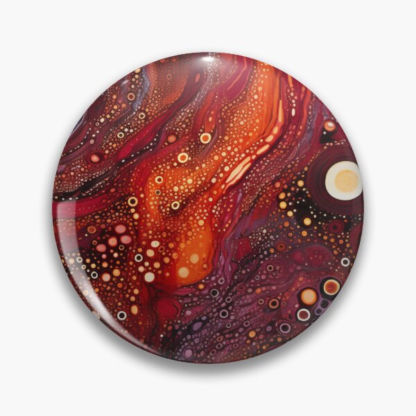 Item preview, Arte aborigen auténtico: flujos de lava designed and sold by GrinGalore.
