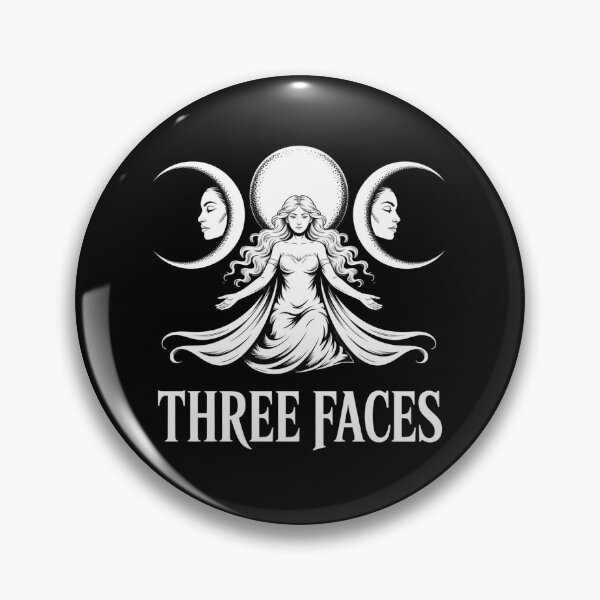 Item preview, Woman with Moon Phases | Dark Feminine Witchcore Art designed and sold by WikaKowalczyk.