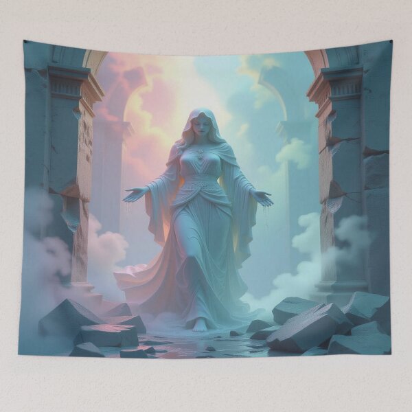 Item preview, Divine Silence – Water Dreams Between Stone, Light, and Time | Mystical Stillness in Motion designed and sold by FotoworldEdel.