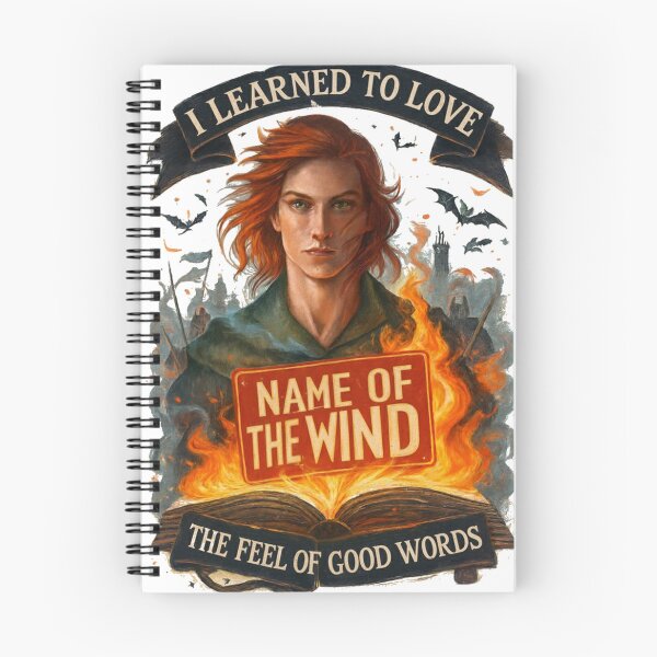 Item preview, Name of The Wind Fantasy Books designed and sold by ryanapples2.