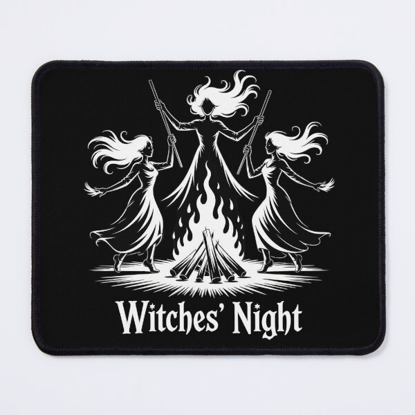 Item preview, Witches Dancing – Halloween Witchcore Art | Spooky Pagan Ritual Design designed and sold by WikaKowalczyk.