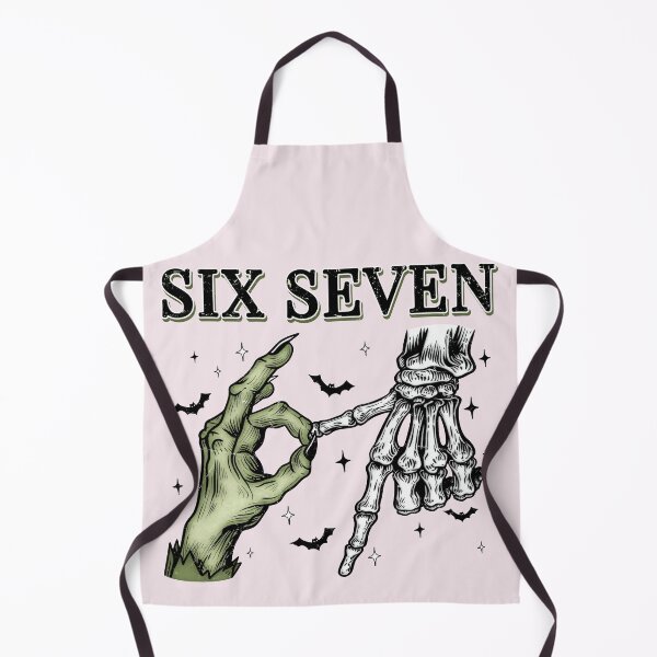 Item preview, Six Seven 6 7 Meme Funny Witch Skeleton Hands designed and sold by PonyRoniku.