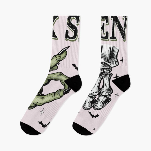 Item preview, Six Seven 6 7 Meme Funny Witch Skeleton Hands designed and sold by PonyRoniku.