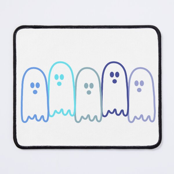 Item preview, Spooky Pastel Cute Blue Teen Ghost Line-Up  designed and sold by Aesthetic Crew.