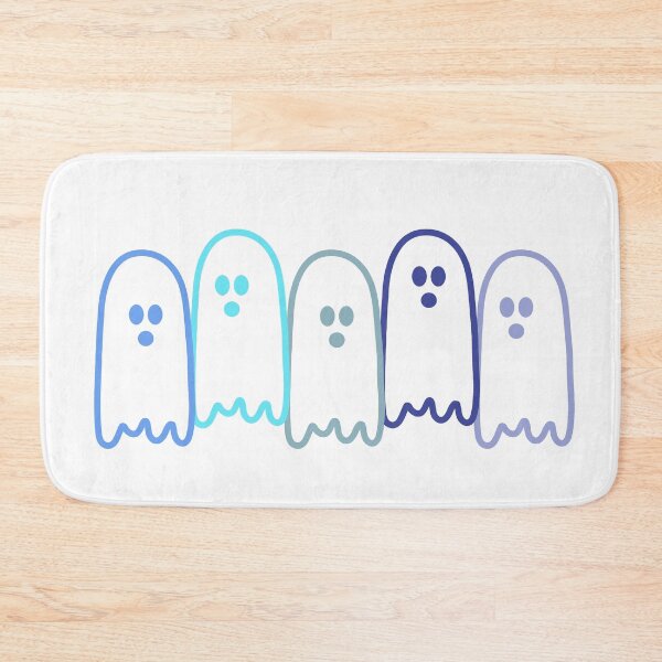 Item preview, Spooky Pastel Cute Blue Teen Ghost Line-Up  designed and sold by Aesthetic Crew.