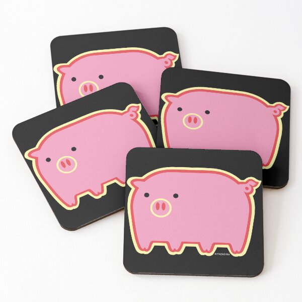 Item preview, Jolly Critters 1 (pink) - Ms.Pig 2 designed and sold by PaoloRuiDesign.
