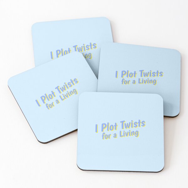 Item preview, I Plot Twists for a Living - crime writer  designed and sold by TaurusC95.