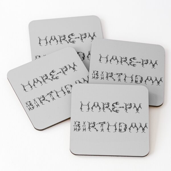 Item preview, Hare-py Birthday designed and sold by wonder-webb.