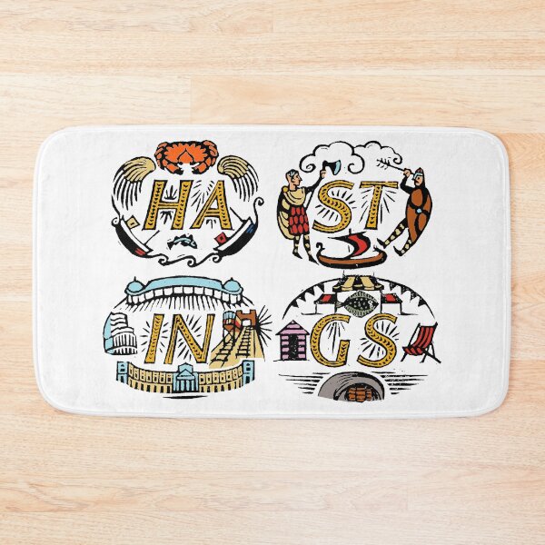 Item preview, Hastings Seaside Town designed and sold by wonder-webb.