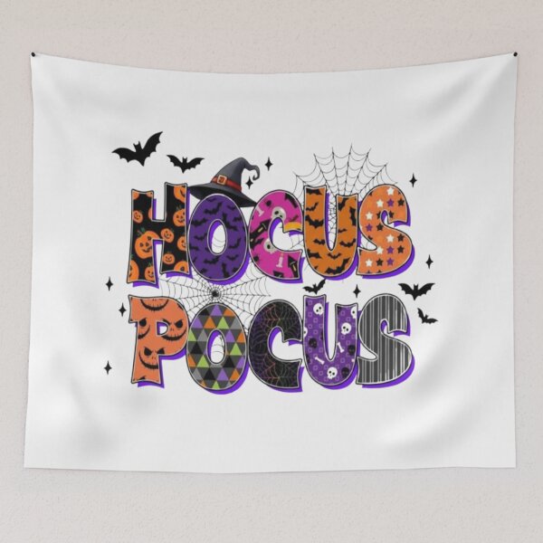 Item preview, Hocus Pocus Magic Spell – Witchy Halloween Art Print designed and sold by Gurjeetpixelart.