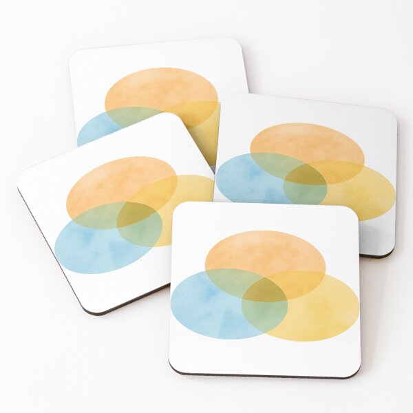 Item preview, Watercolor Venn Diagram Design designed and sold by ZeMa-JA.