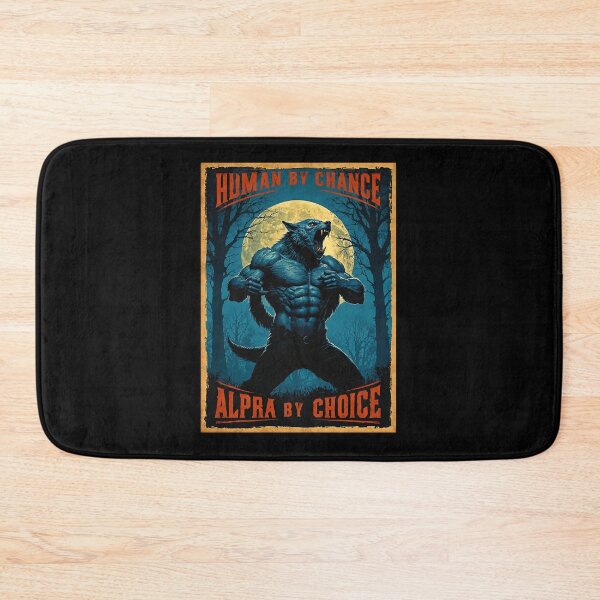 Item preview, Human by Chance Alpha by Choice Cool Funny Alpha Wolf Meme designed and sold by gear-posters.