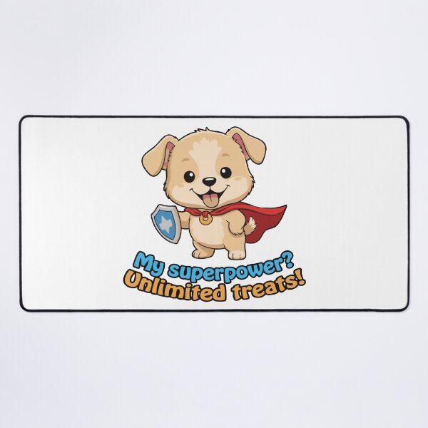 Item preview, Funny Dog Superpower Treat Poster designed and sold by Tong4130.