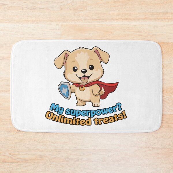 Item preview, Funny Dog Superpower Treat Poster designed and sold by Tong4130.