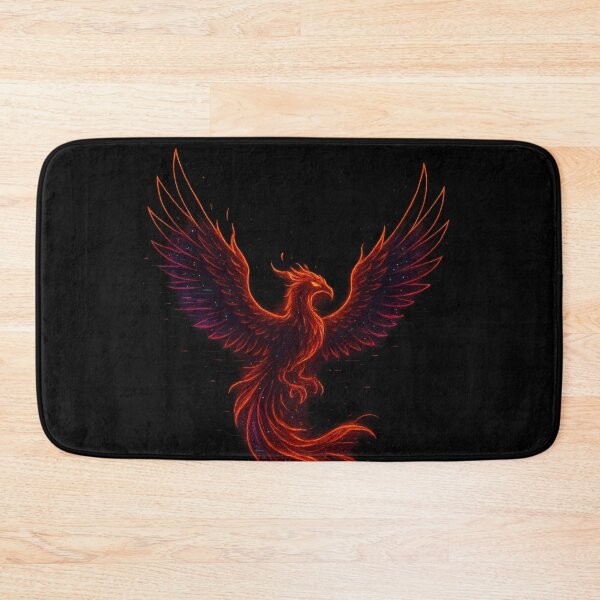 Item preview, Neon Phoenix Digital Fire Bird | Cyberpunk Phoenix Art | Glitchcore Rebirth Design | Futuristic Vaporwave Flame Aesthetic designed and sold by OnPointOutfits.