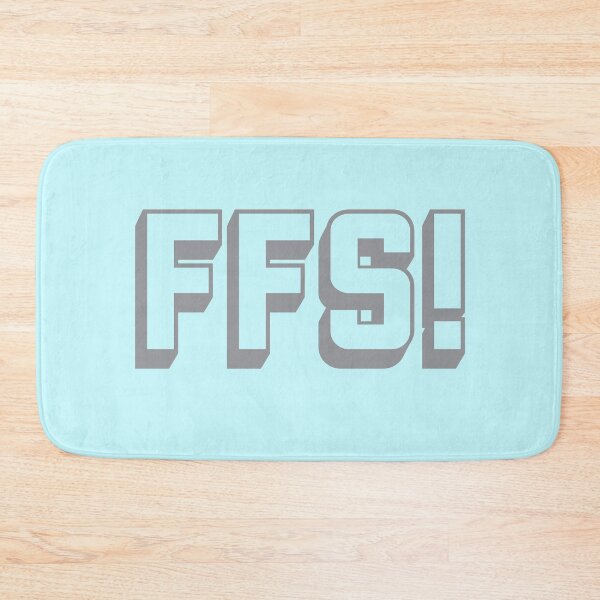 Item preview, Swear acronym FFS For Fucks Sake Grey designed and sold by peterdy.