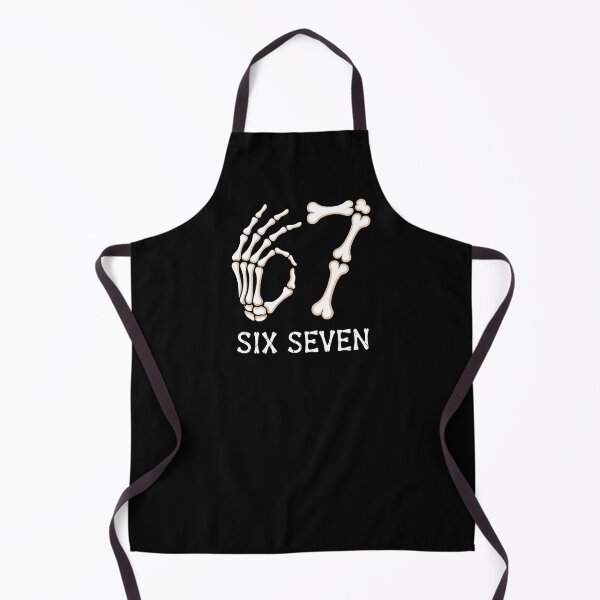 Item preview, 67 Skeleton Hand Halloween - Design for fans of the viral 6-7 meme, Halloween, and dark gothic aesthetics. designed and sold by ZyziowskyArt.