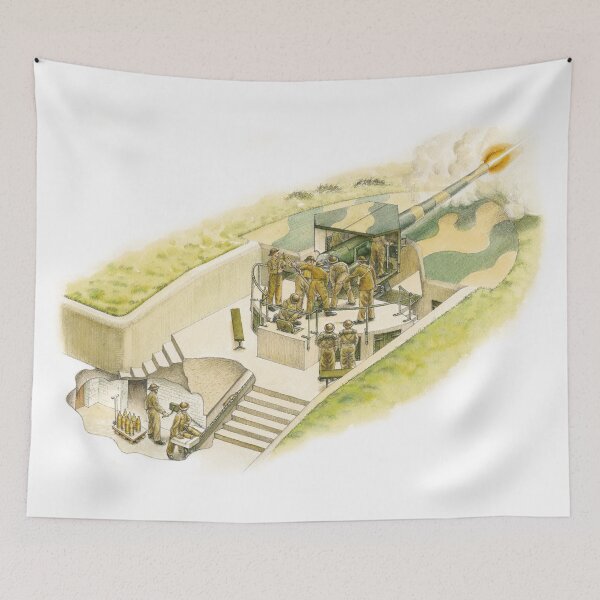 Item preview, WWII Coastal Defence Gun Battery, Dover designed and sold by wonder-webb.