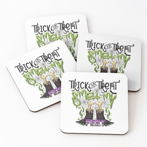 Item preview, Trick or Treat, Smell My Feet – Funny Halloween Quote Design designed and sold by Gurjeetpixelart.