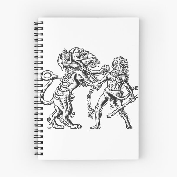 Item preview, Hercules Capturing Cerberus designed and sold by wonder-webb.