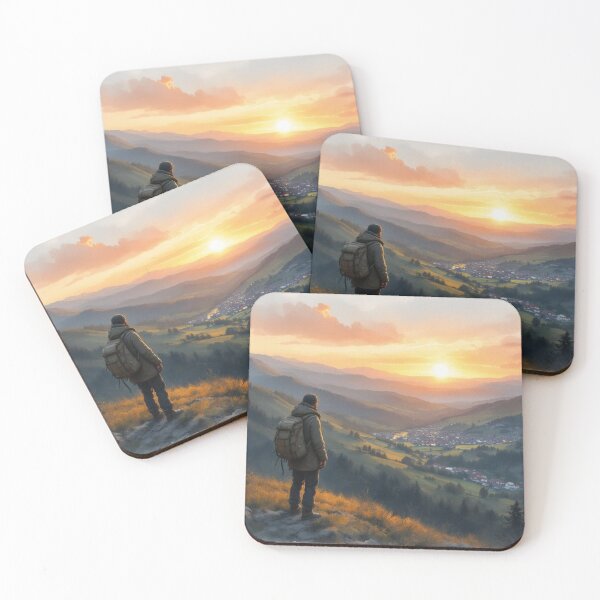 Item preview, Sunset on the path designed and sold by jefboutique6150.