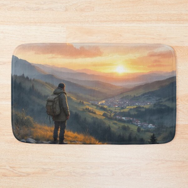 Item preview, Sunset on the path designed and sold by jefboutique6150.