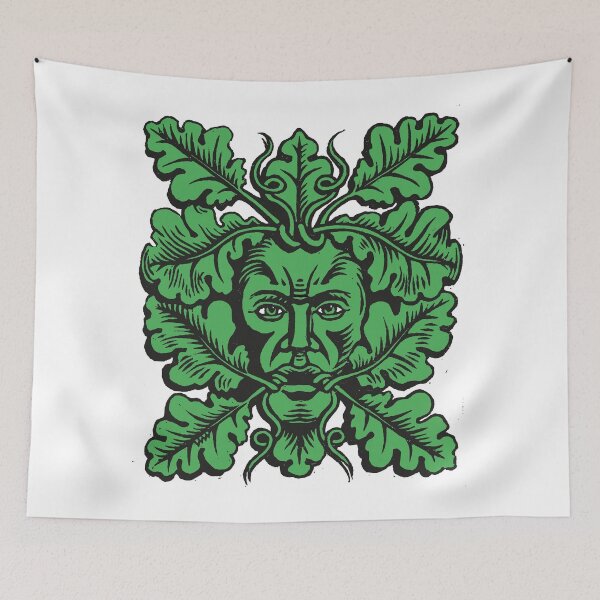 Item preview, Medieval Green Man designed and sold by wonder-webb.