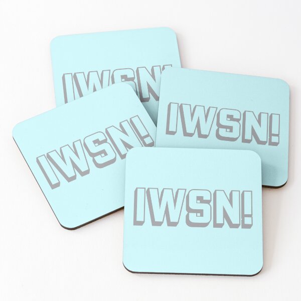 Item preview, Swear acronym IWSN I want sex now Grey designed and sold by peterdy.