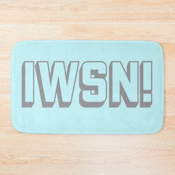 Item preview, Swear acronym IWSN I want sex now Grey designed and sold by peterdy.