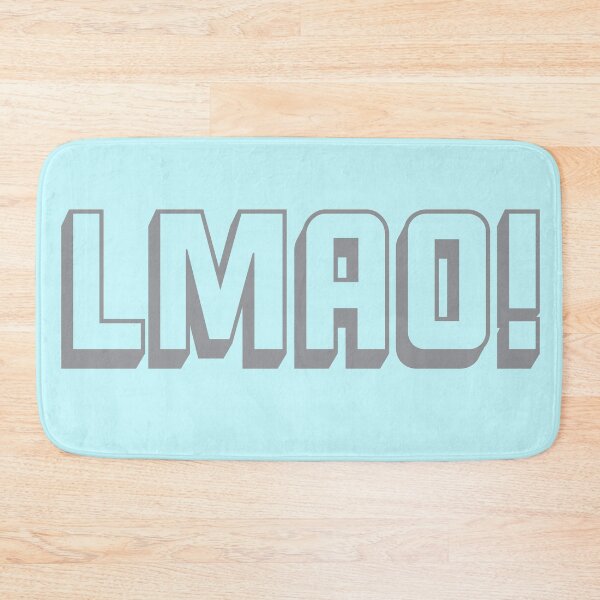 Item preview, Swear acronym LMAO Laughing my arse off Grey designed and sold by peterdy.
