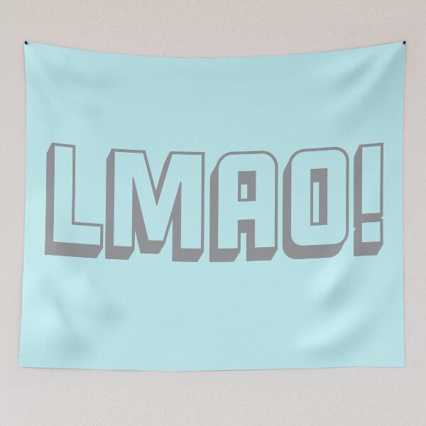 Item preview, Swear acronym LMAO Laughing my arse off Grey designed and sold by peterdy.