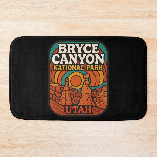 Item preview, Bryce Canyon National Park Utah Trippy Retro designed and sold by TomFrontierArt.