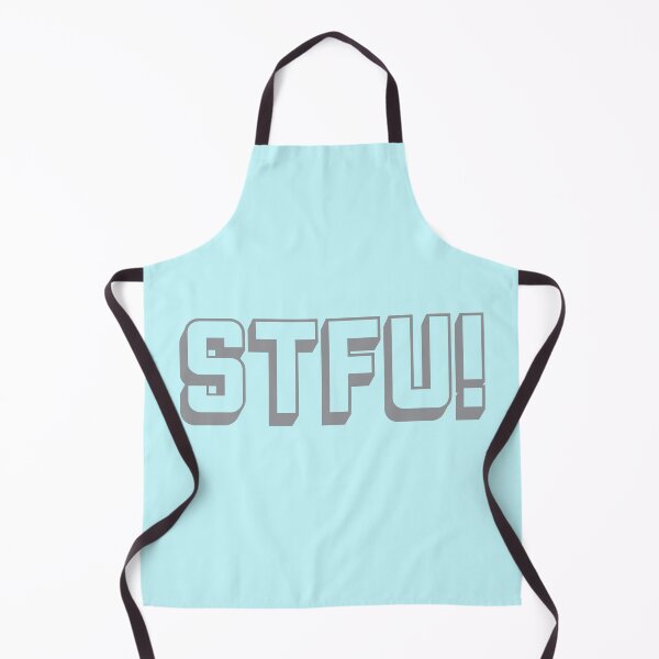 Item preview, Swear acronym STFU Shut the fuck up Grey designed and sold by peterdy.