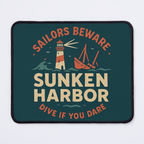 Item preview, Shipwreck Secrets Beneath the Lighthouse Waves designed and sold by EdvvinStudios.