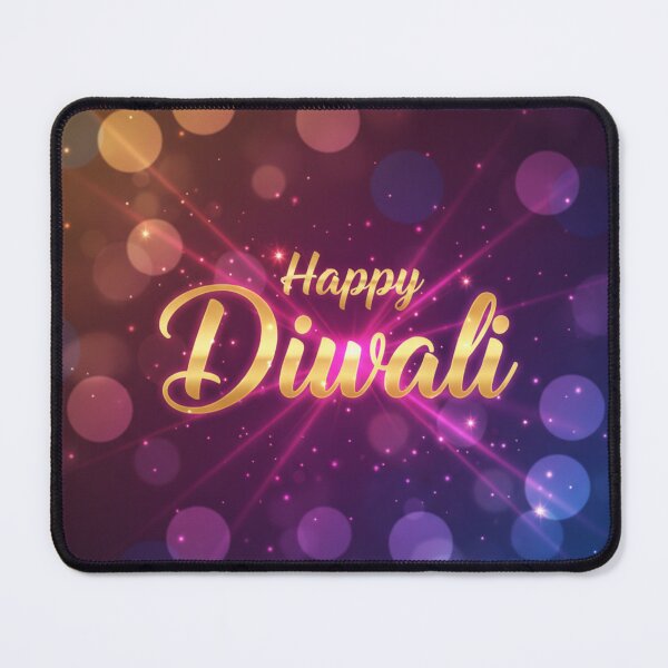 Item preview, Happy Diwali Glow | Golden Typography Festive Design designed and sold by digitallyyour.