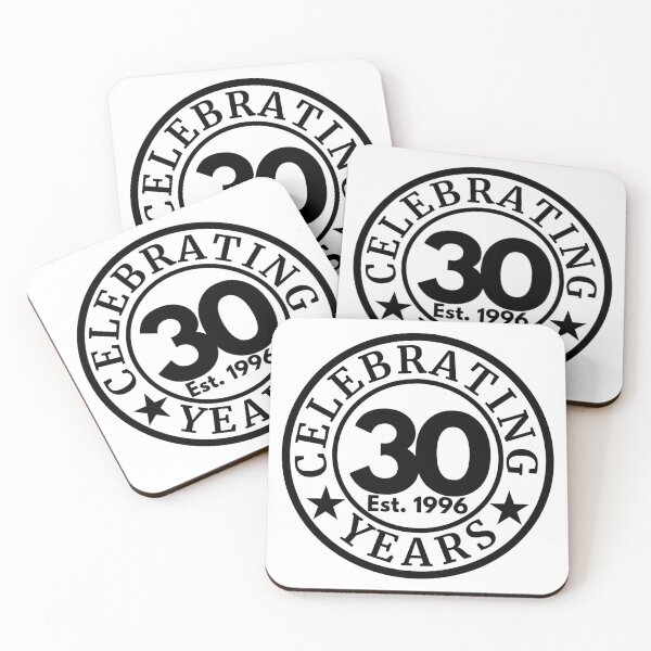 Item preview, Celebrating 30 Years | 1996 Birthday Anniversary Milestone Design designed and sold by highflycrafts.