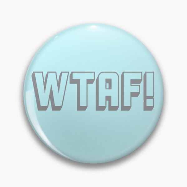 Item preview, Swear acronym WTAF What the actual fuck Grey designed and sold by peterdy.