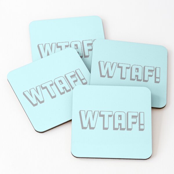 Item preview, Swear acronym WTAF What the actual fuck Grey designed and sold by peterdy.